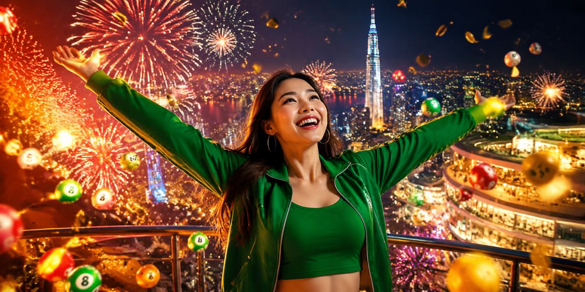 Chợ đêm TP Hồ Chí Minh với người dùng xem ưu đãi xổ số trên điện thoại