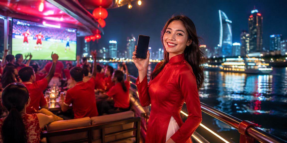 Người dùng Sài Gòn xem thông tin cá cược và đăng ký trên điện thoại